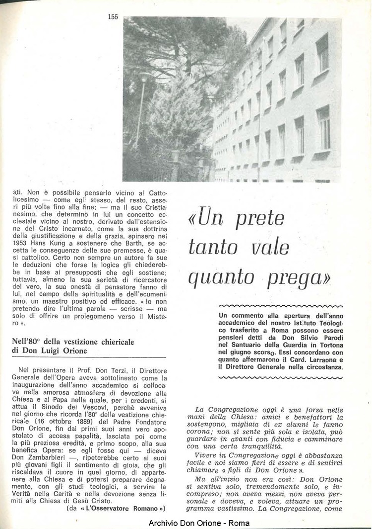 La piccola Opera della Divina Provvidenza, 64, 16, 01-11-1969, pagina 15