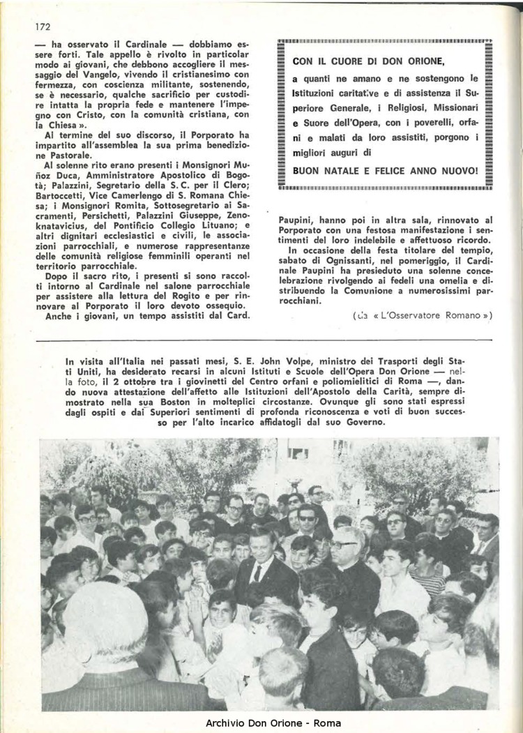 La piccola Opera della Divina Provvidenza, 64, 19, 15-12-1969, pagina 12