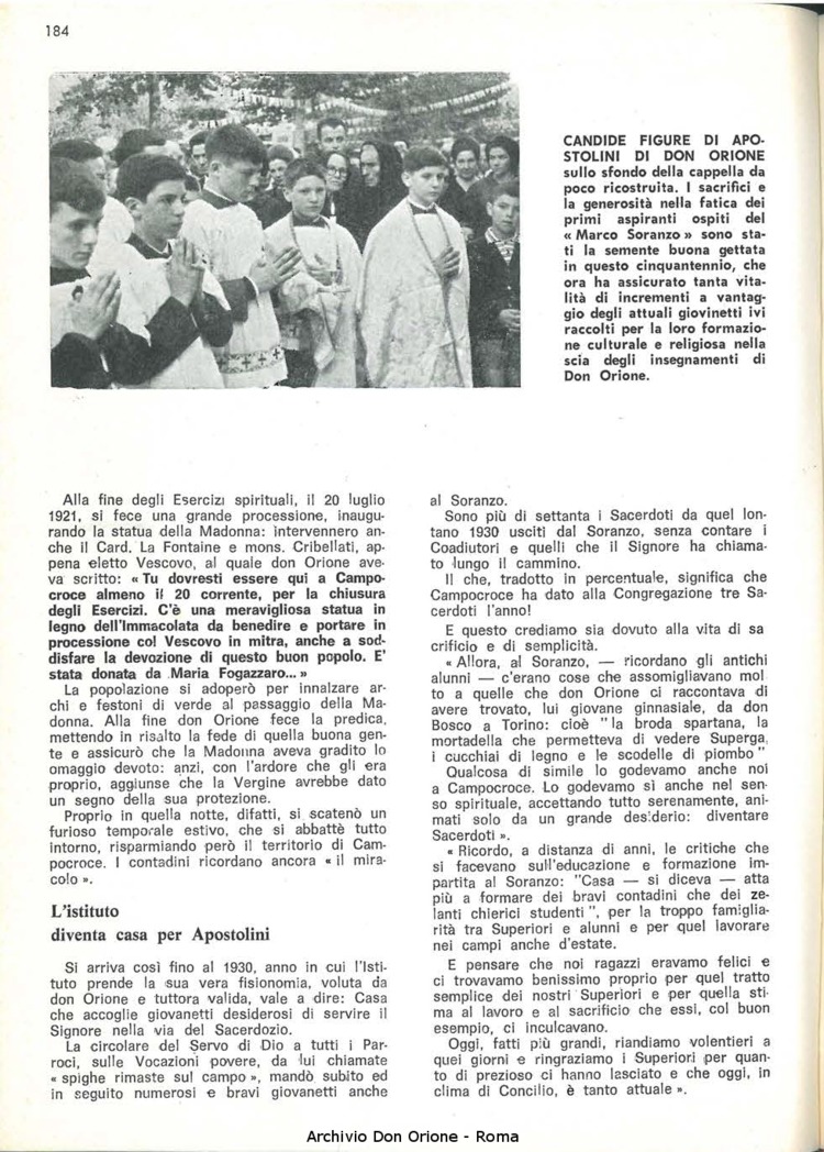 La piccola Opera della Divina Provvidenza, 64, 19, 15-12-1969, pagina 24