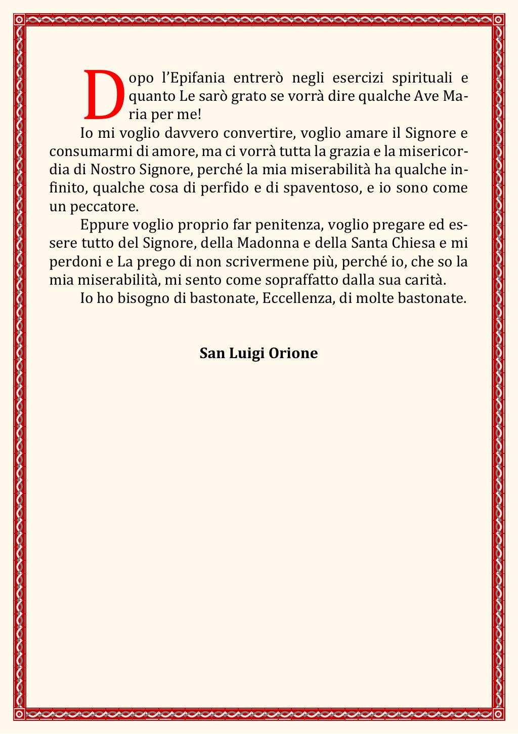 Le confessioni di San Luigi Orione, pagina 11