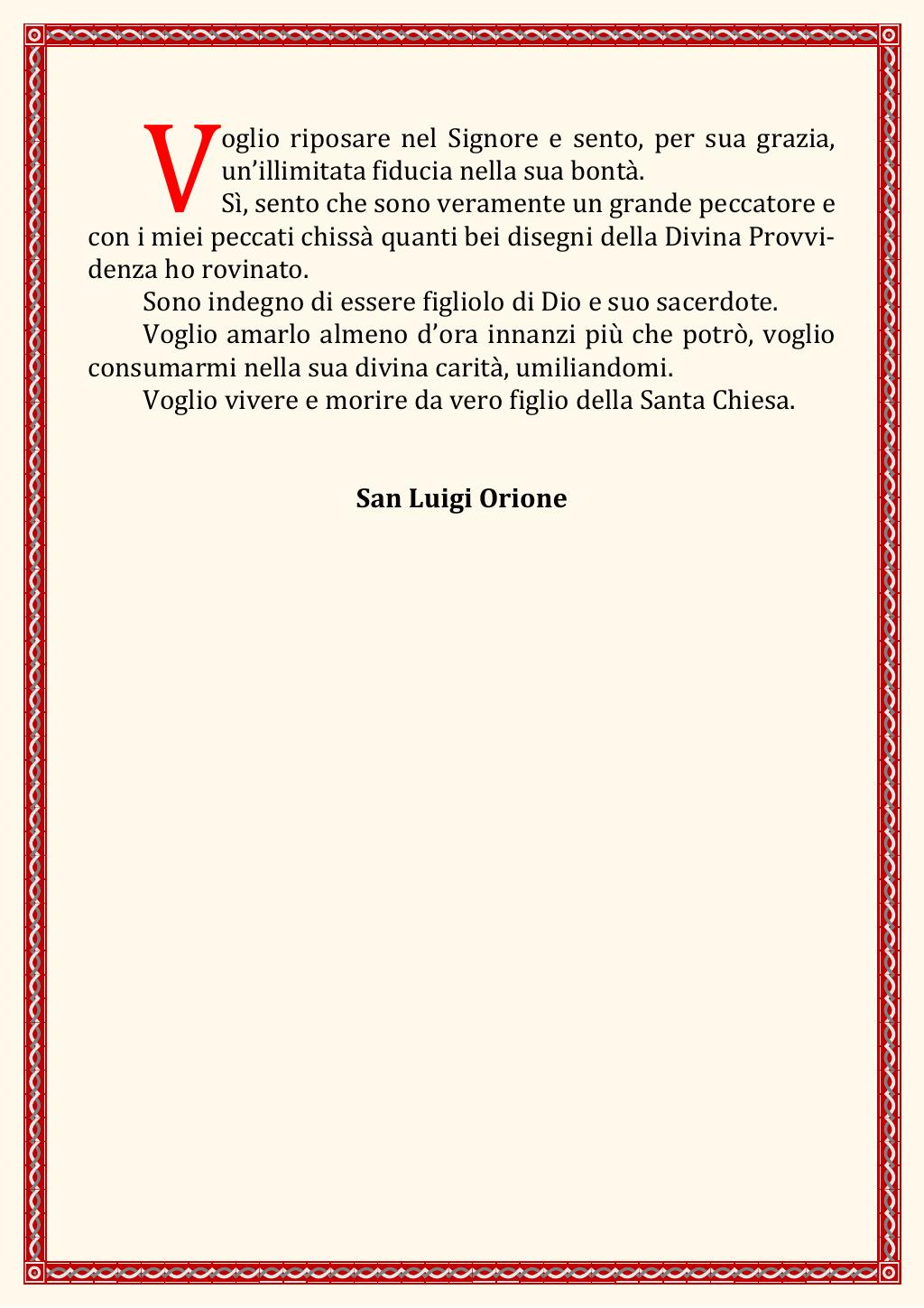 Le confessioni di San Luigi Orione, pagina 14