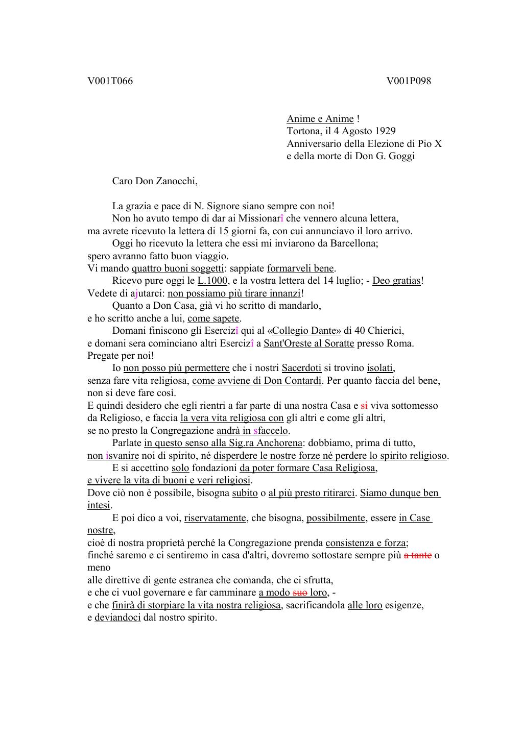 Scritti Volume 001, pagina 098