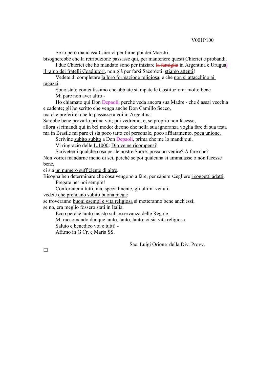 Scritti Volume 001, pagina 100