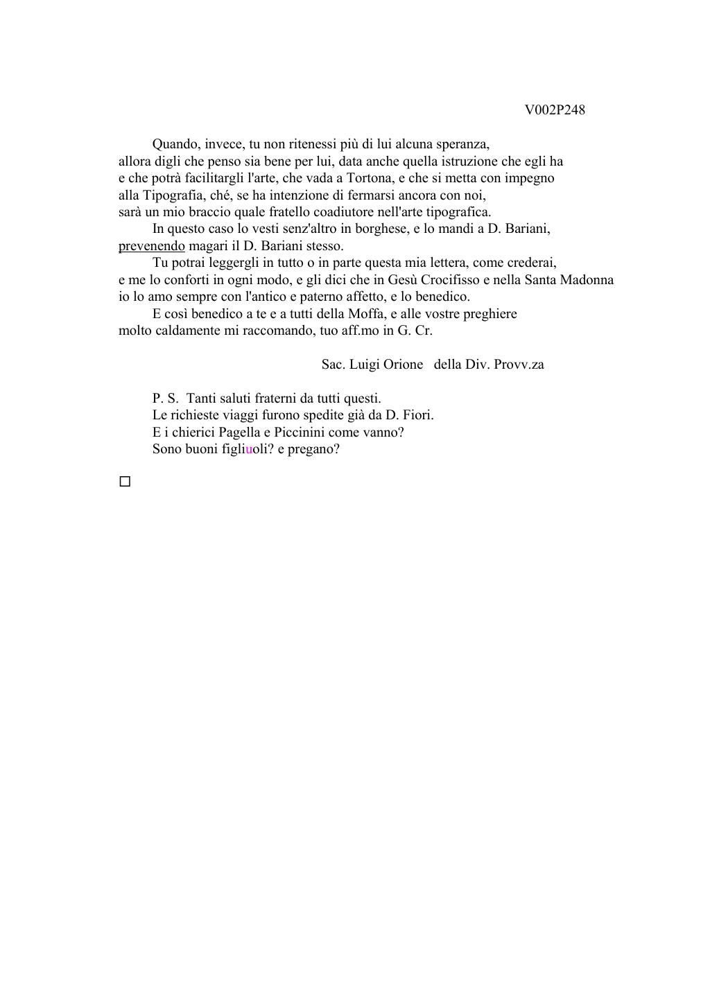 Scritti Volume 002, pagina 260