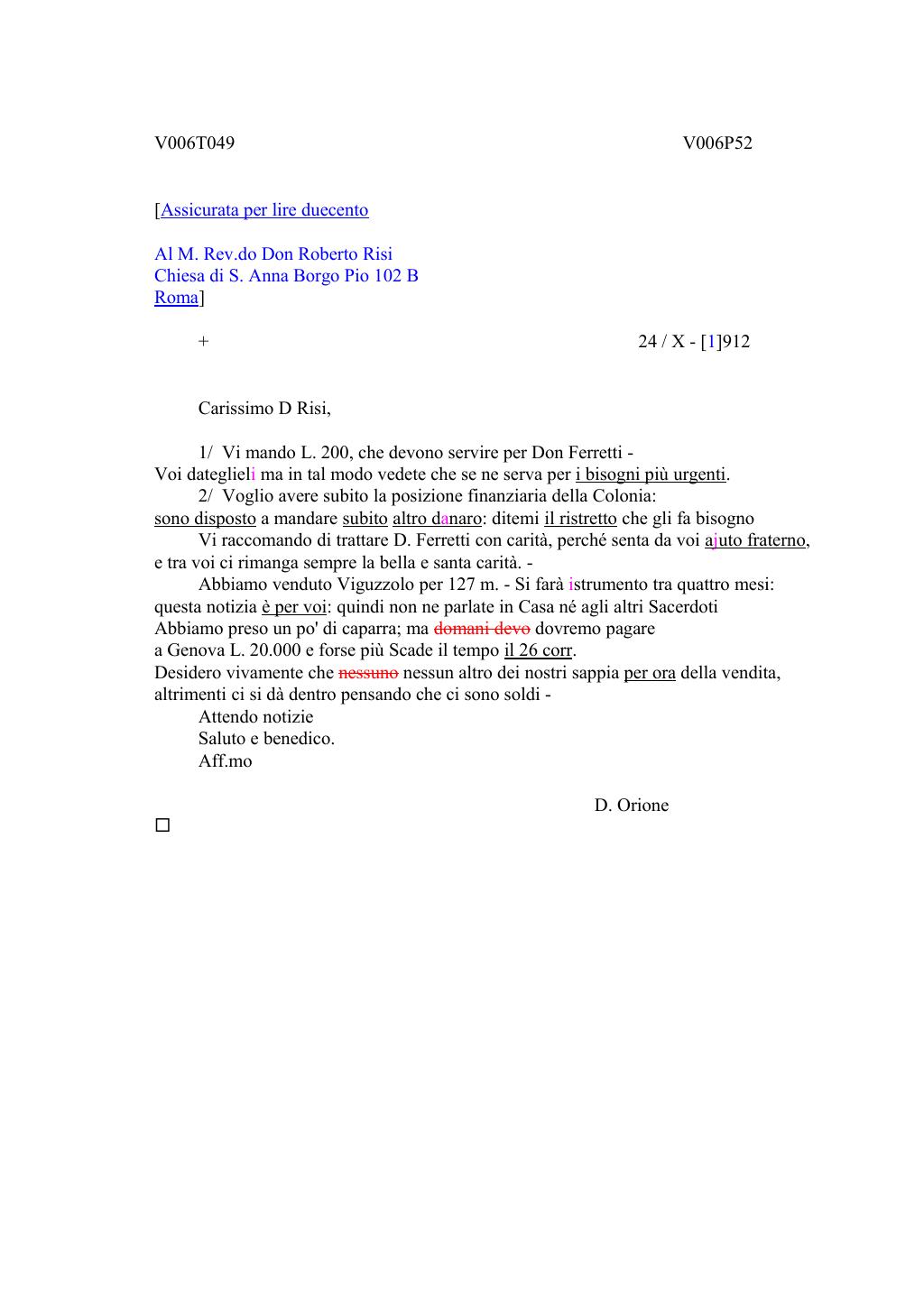 Scritti. Volume 006, pagina 060