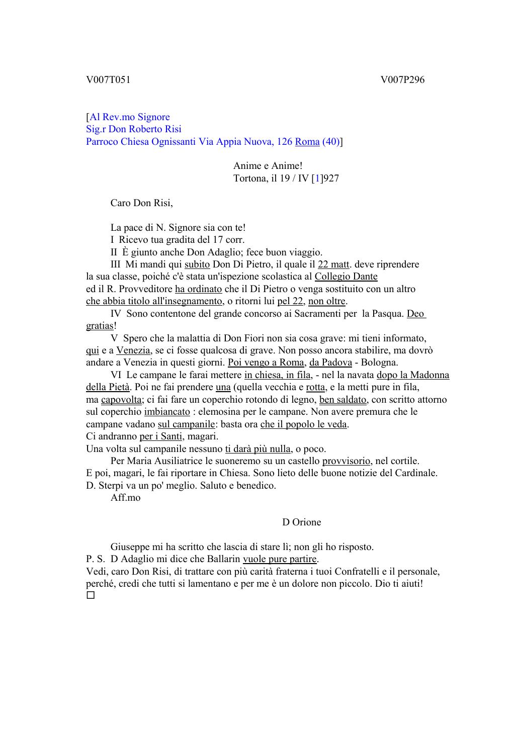 Scritti. Volume 007, pagina 070