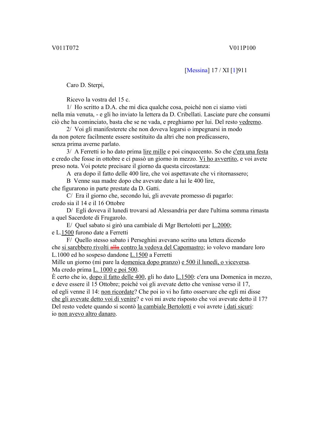 Scritti. Volume 011, pagina 101