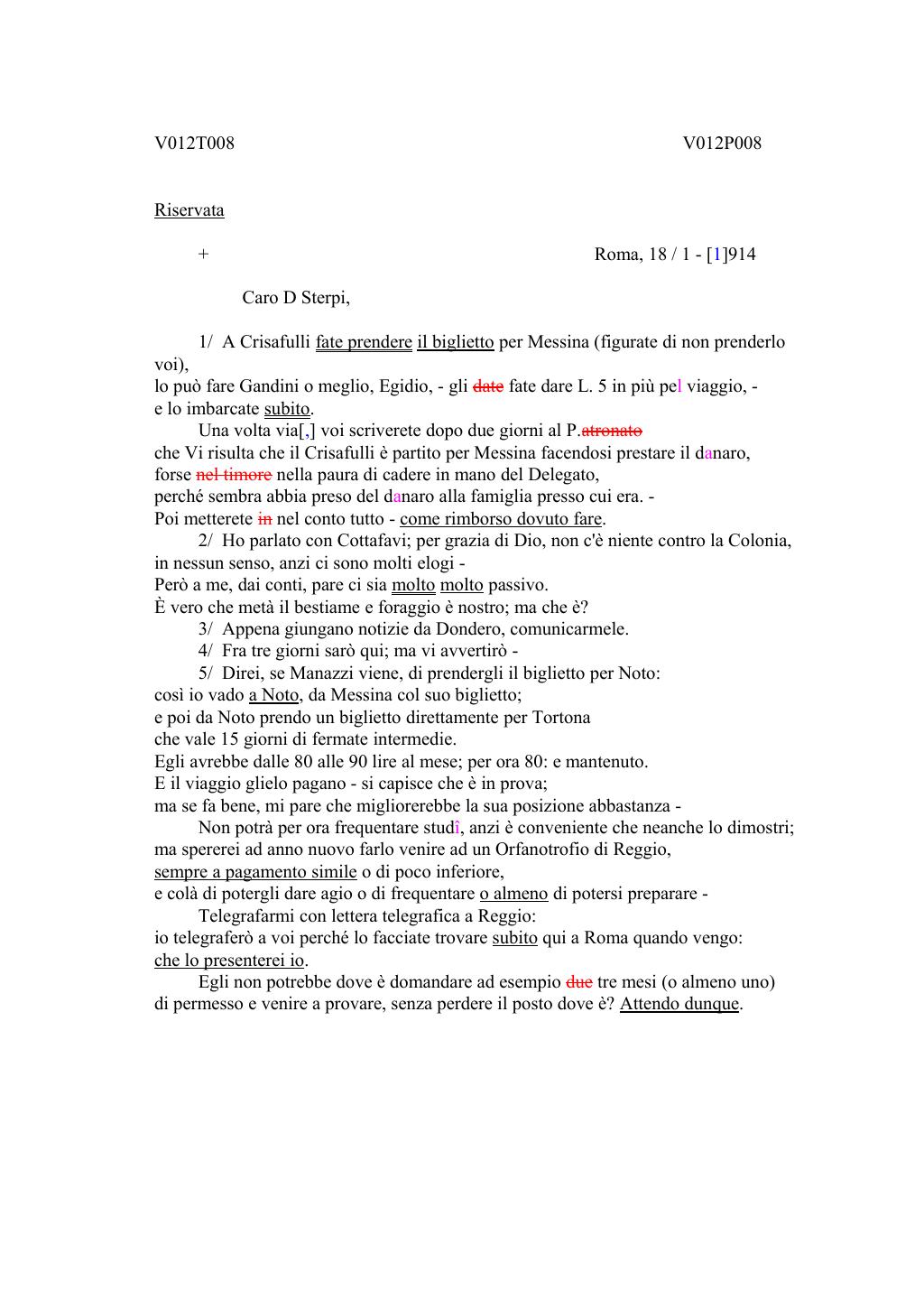 Scritti. Volume 012, pagina 009