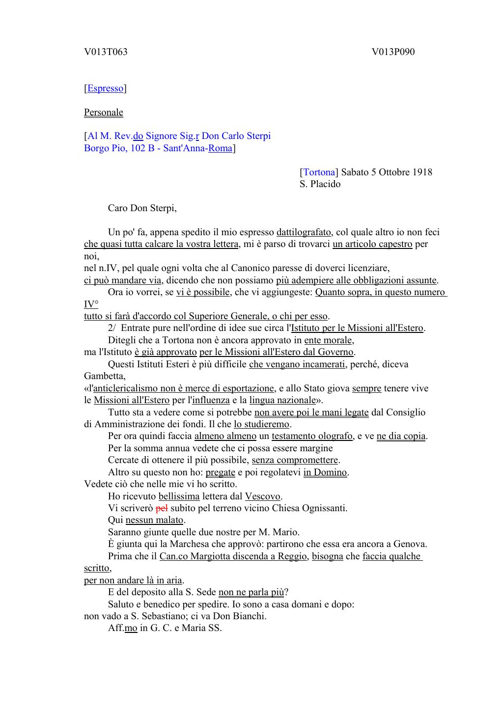 Scritti. Volume 013, pagina 092