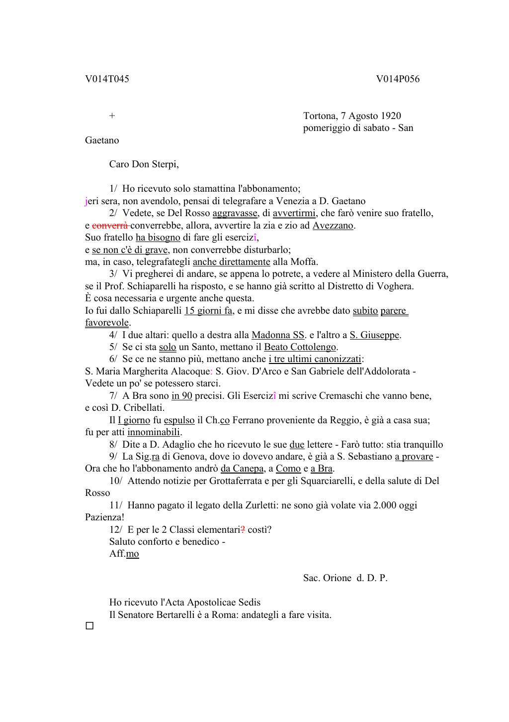 Scritti. Volume 014, pagina 062