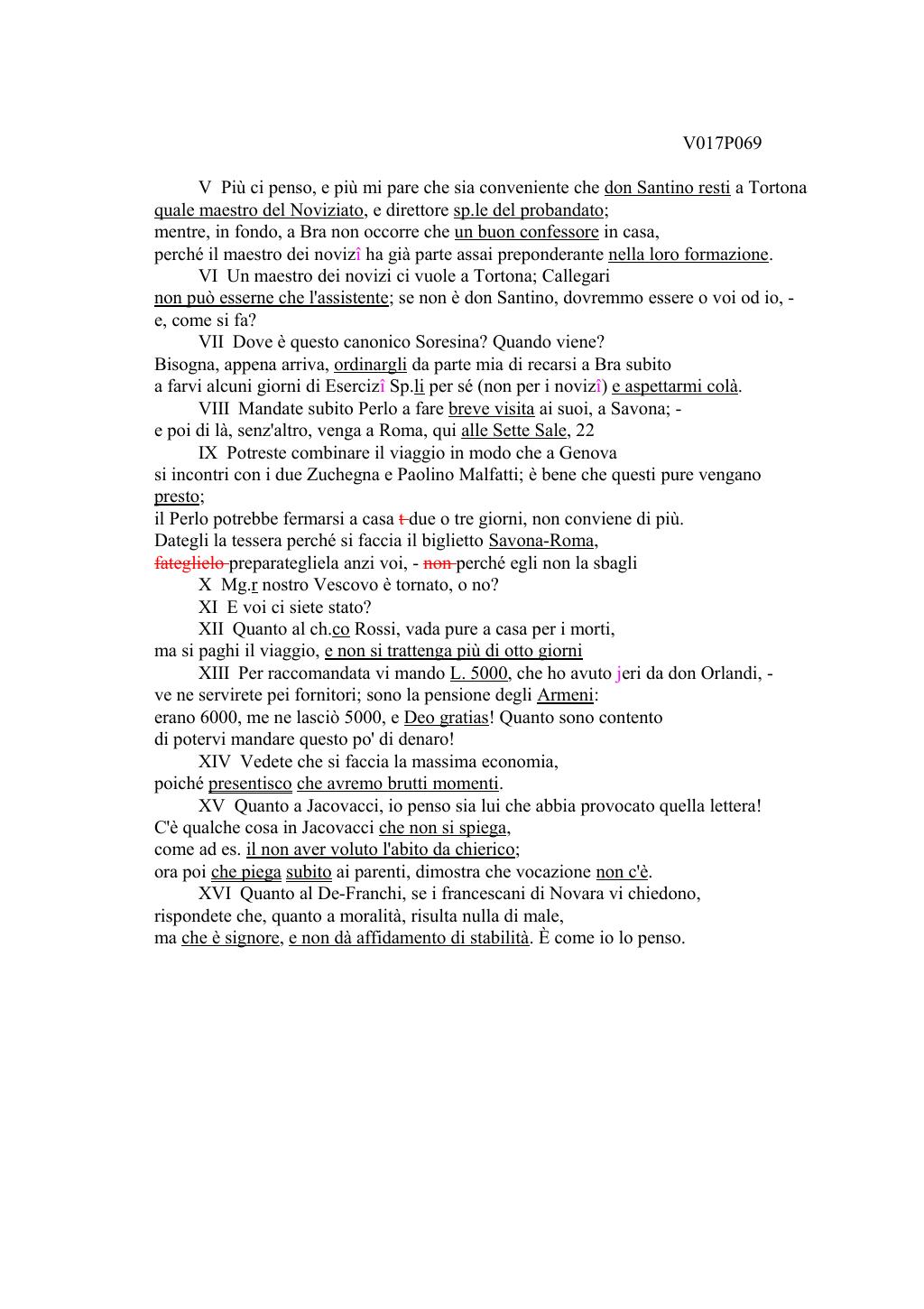 Scritti. Volume 017, pagina 070