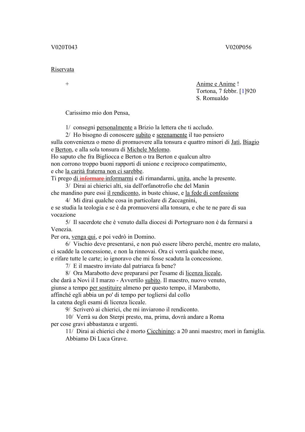 Scritti. Volume 020, pagina 061
