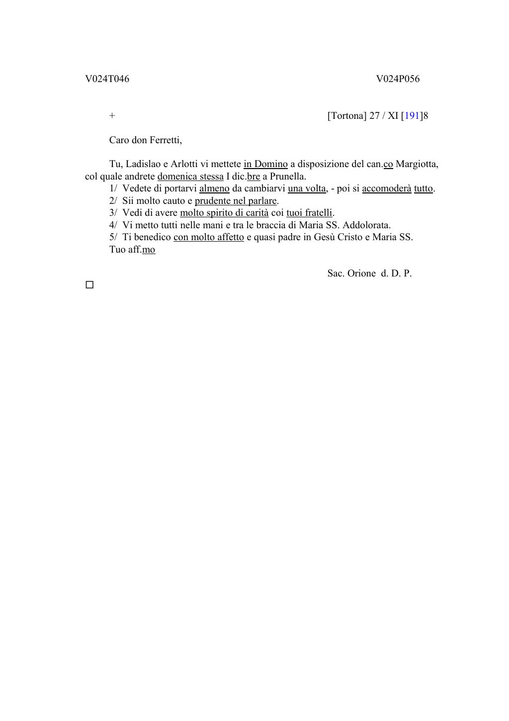 Scritti. Volume 024, pagina 070