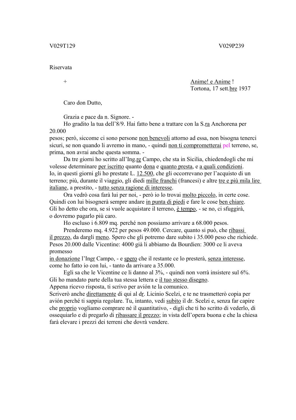 Scritti. Volume 029, pagina 258