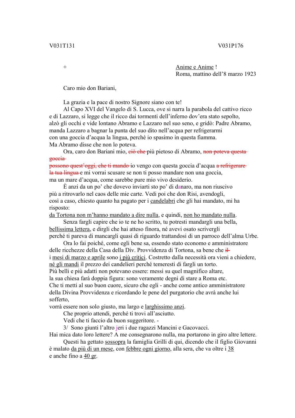 Scritti. Volume 031, pagina 176