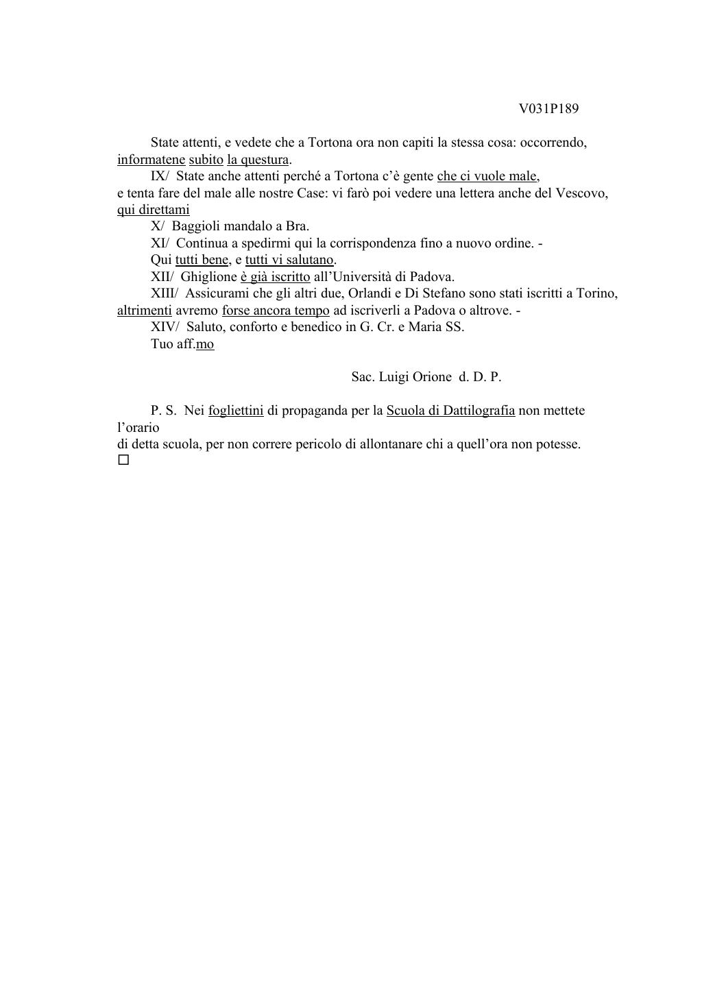 Scritti. Volume 031, pagina 189
