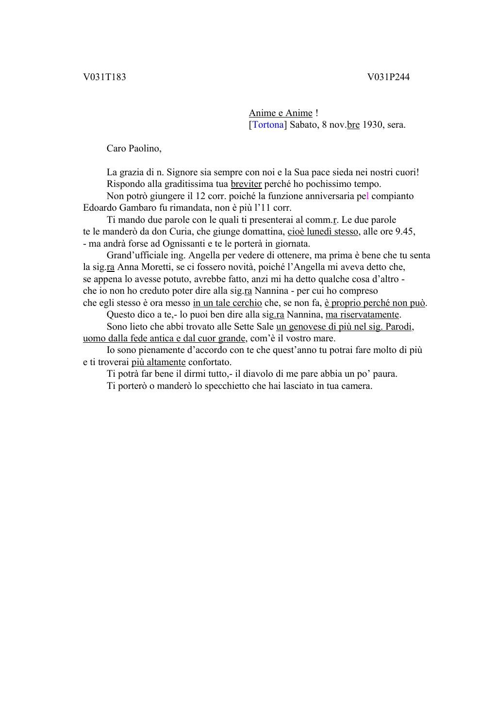 Scritti. Volume 031, pagina 249