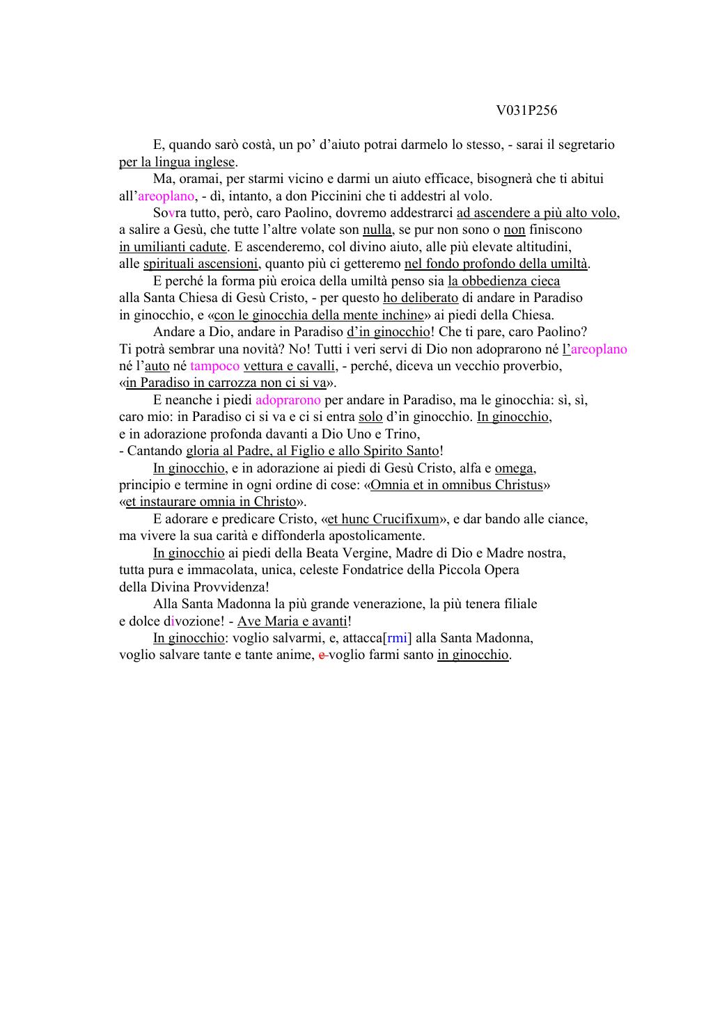 Scritti. Volume 031, pagina 261