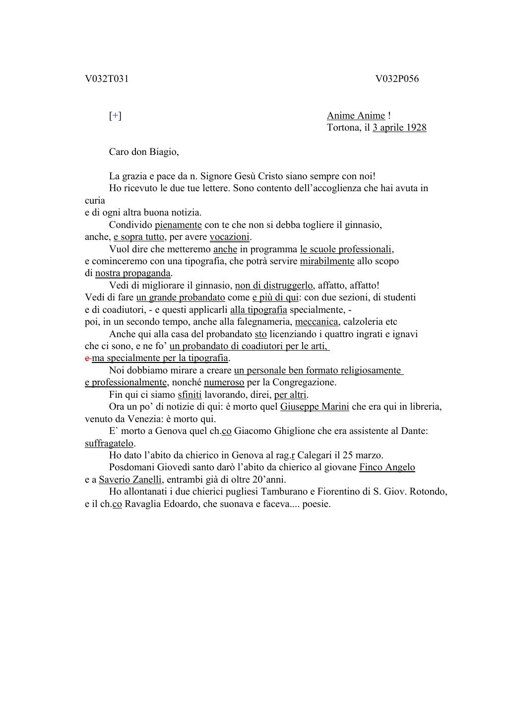 Scritti. Volume 032, pagina 058