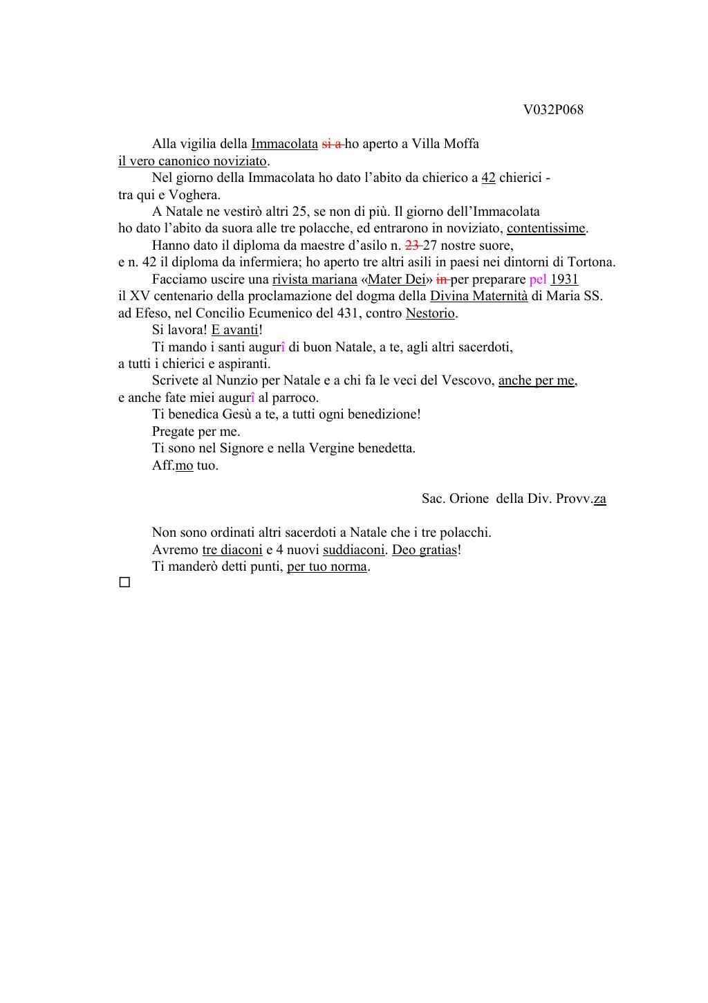 Scritti. Volume 032, pagina 070