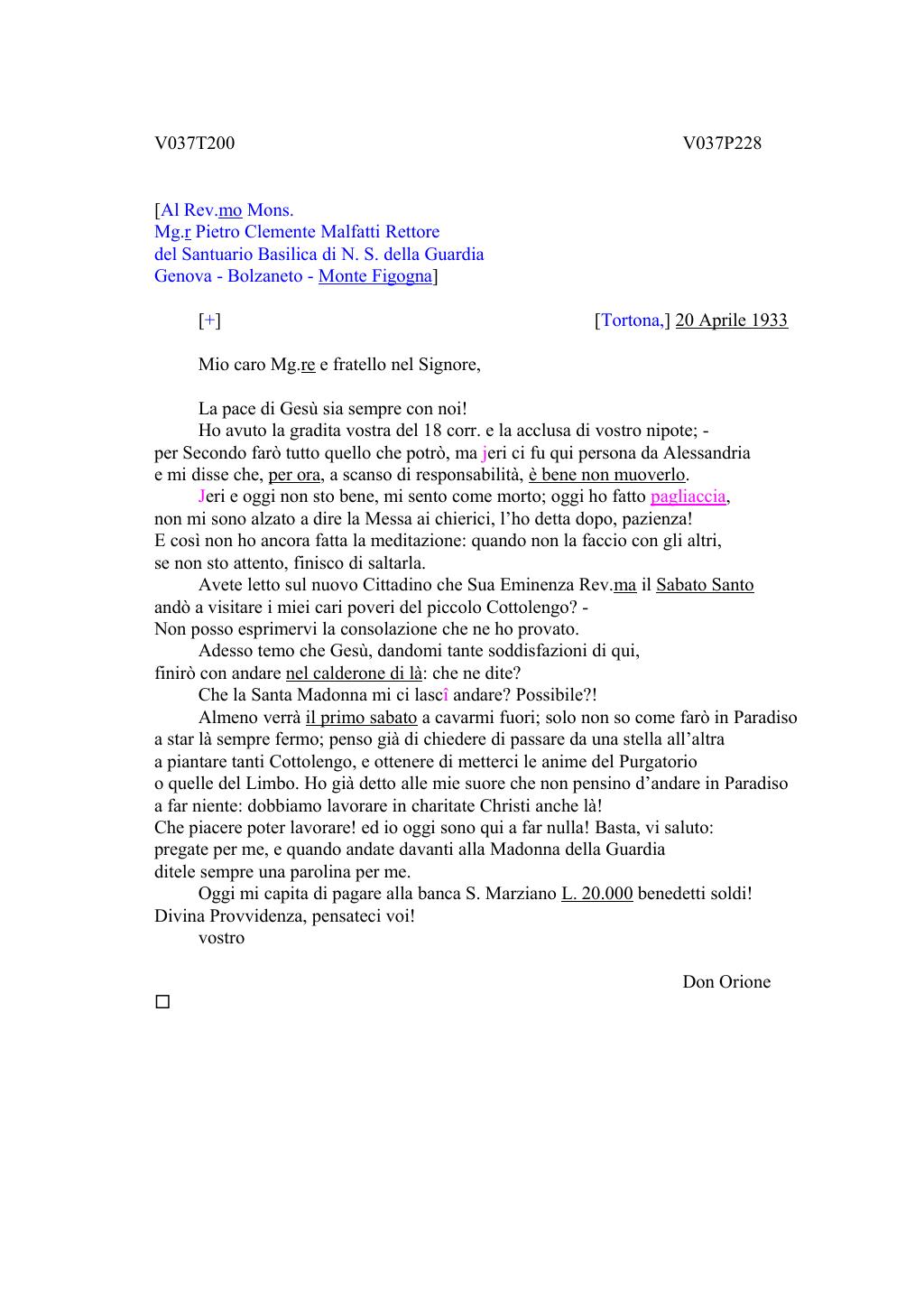 Scritti. Volume 037, pagina 258