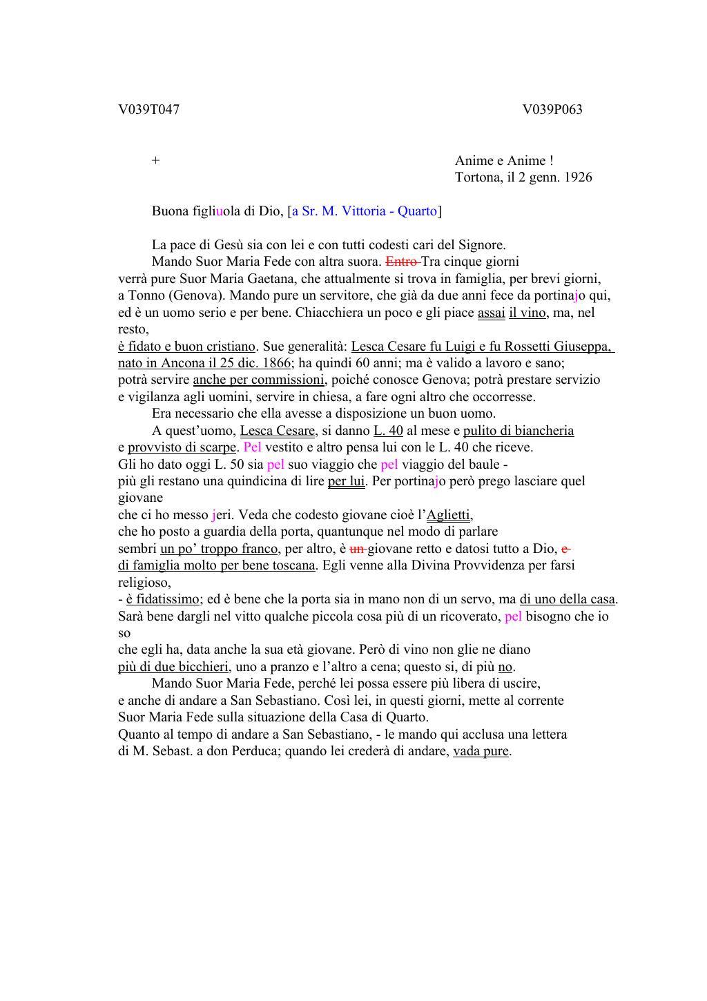 Scritti. Volume 039, pagina 068