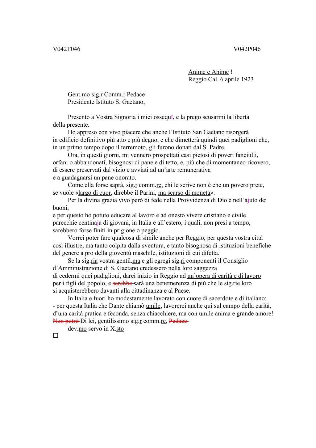 Scritti. Volume 042, pagina 049