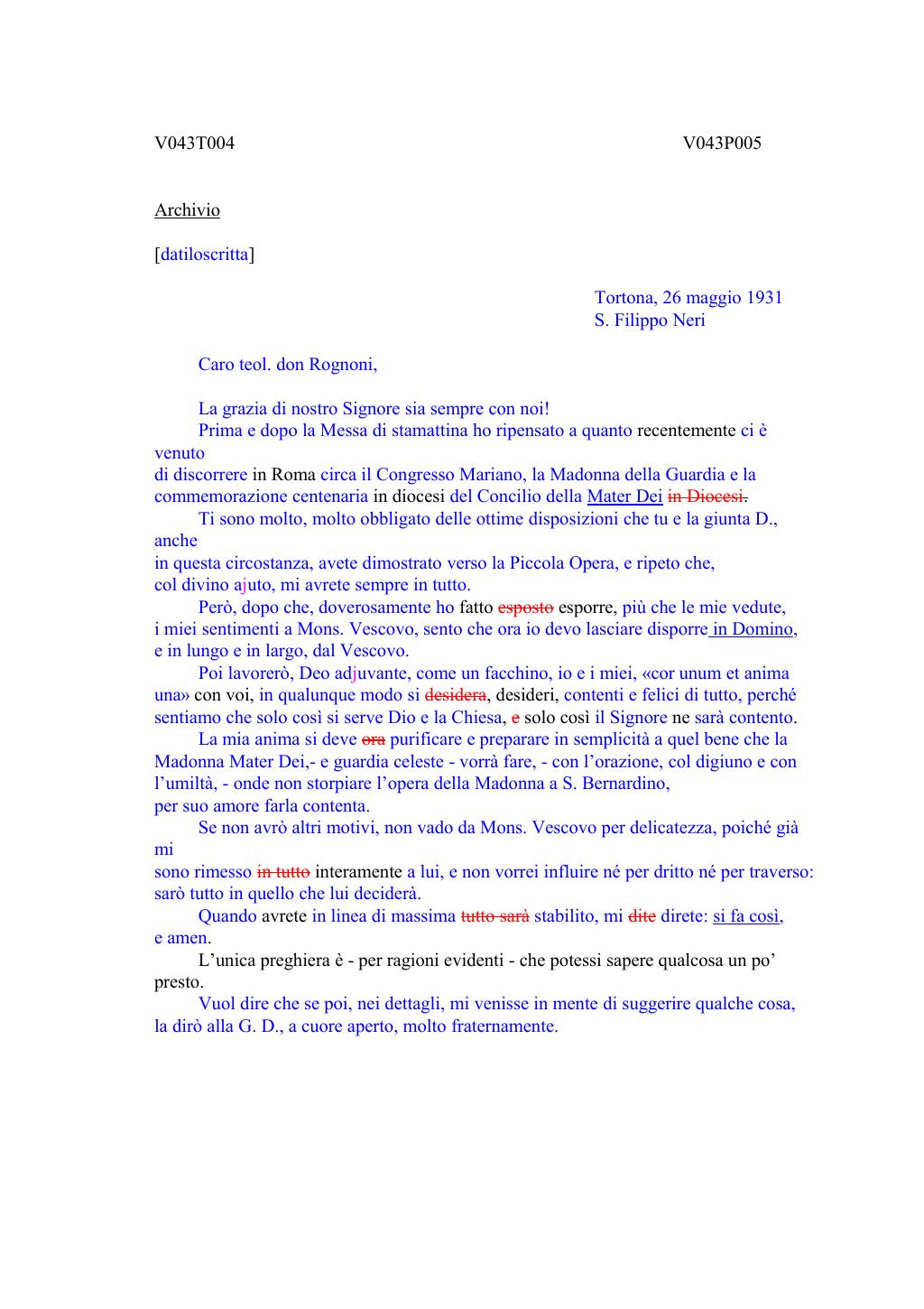 Scritti. Volume 043, pagina 006