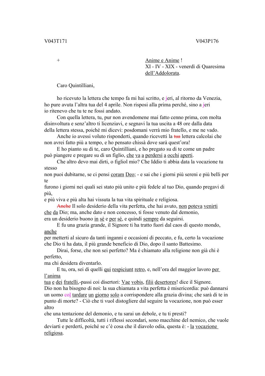 Scritti. Volume 043, pagina 188
