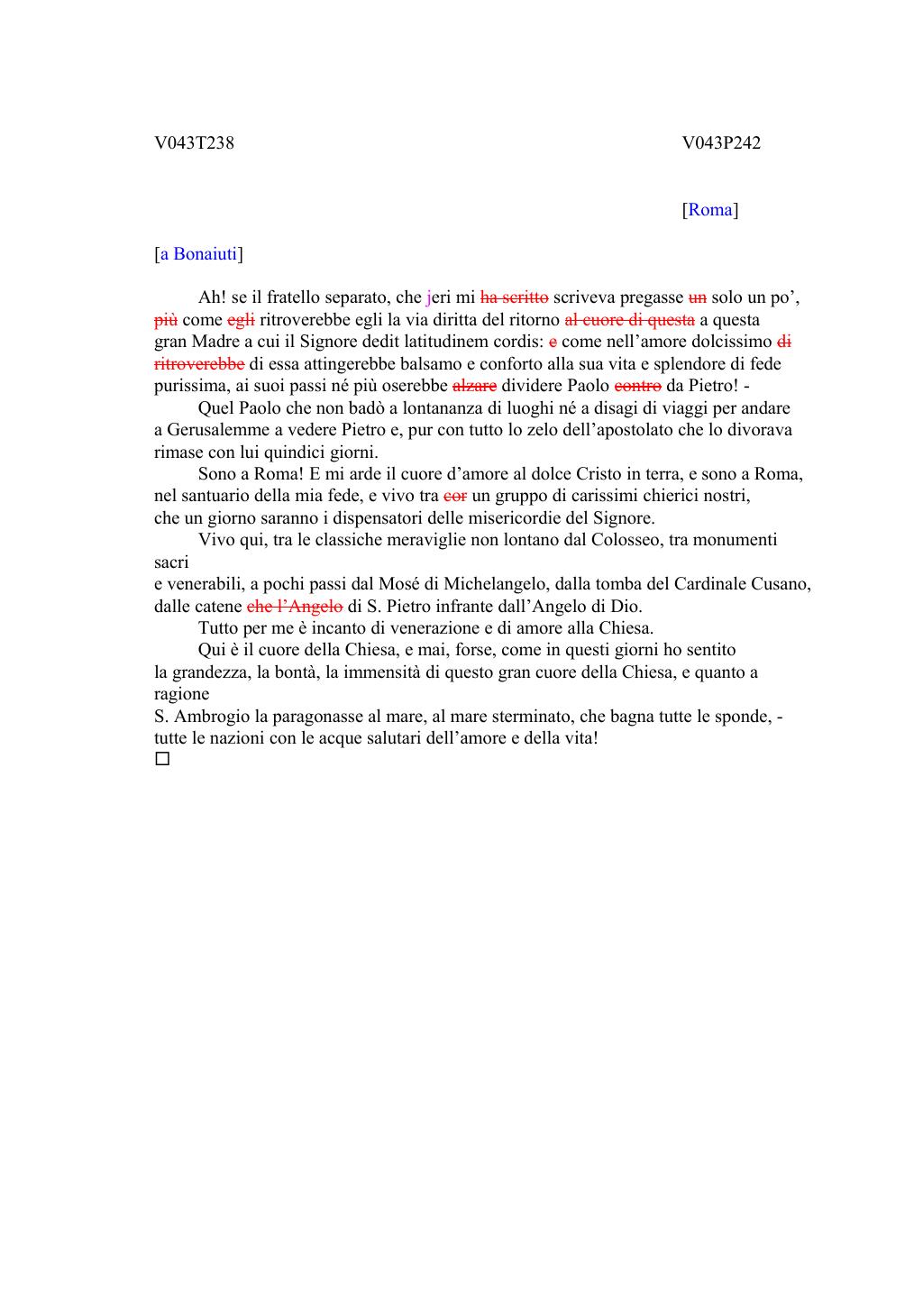 Scritti. Volume 043, pagina 258
