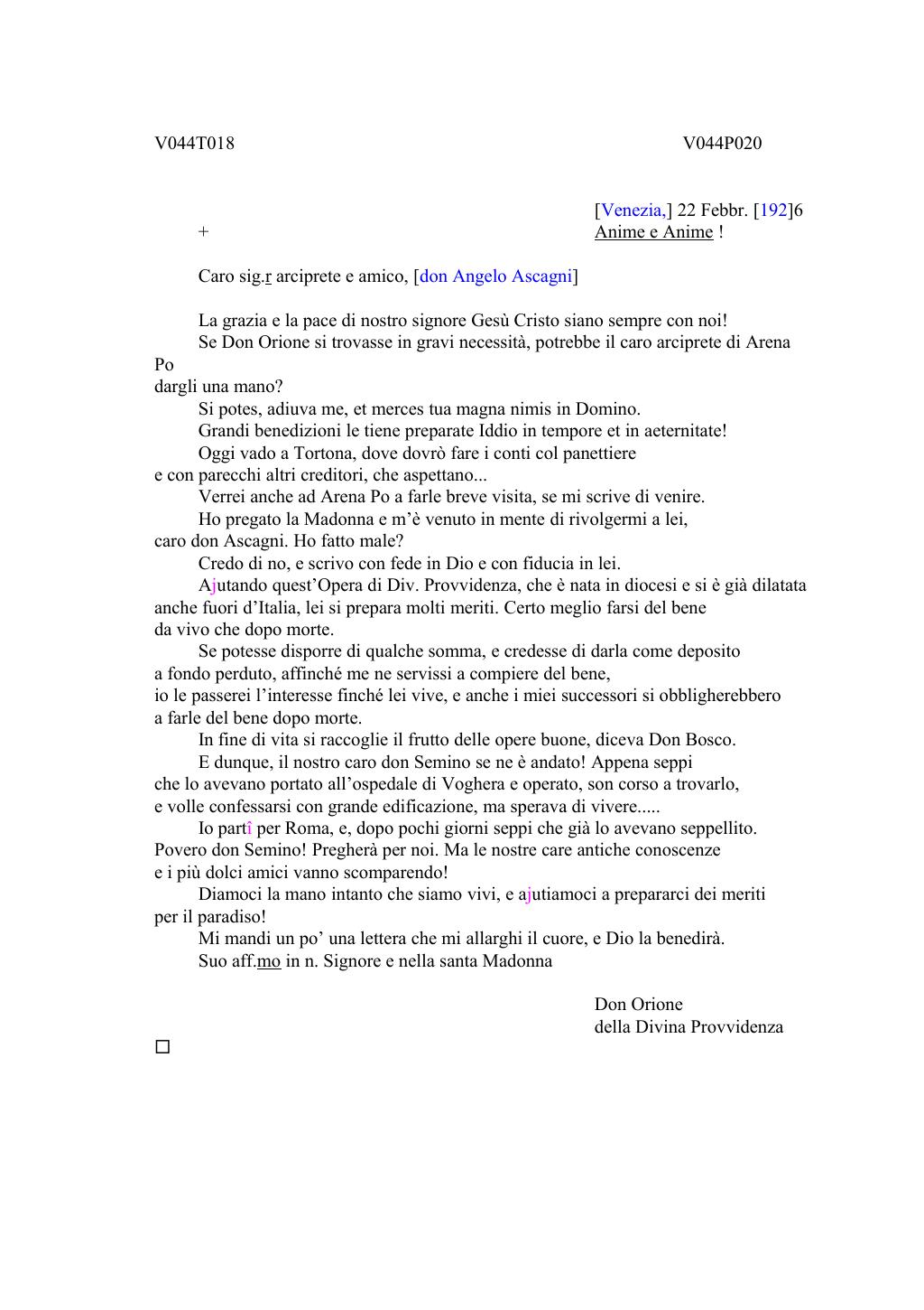 Scritti. Volume 044, pagina 022