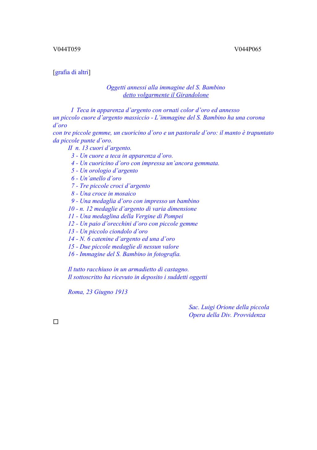 Scritti. Volume 044, pagina 067