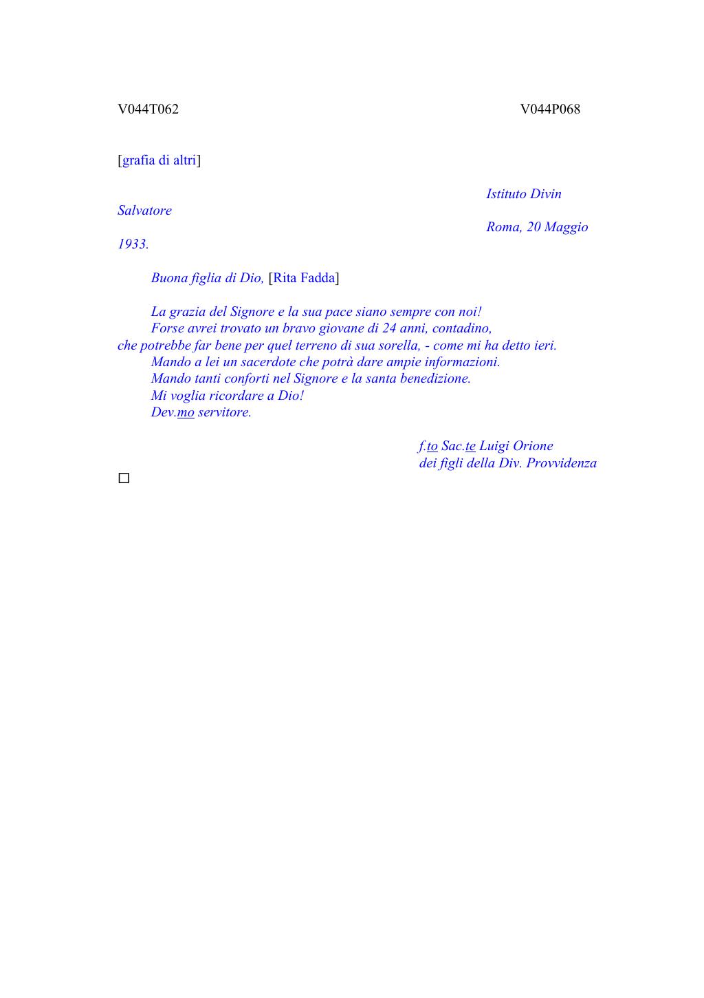 Scritti. Volume 044, pagina 070