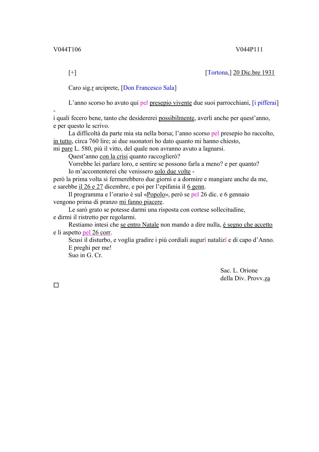 Scritti. Volume 044, pagina 116