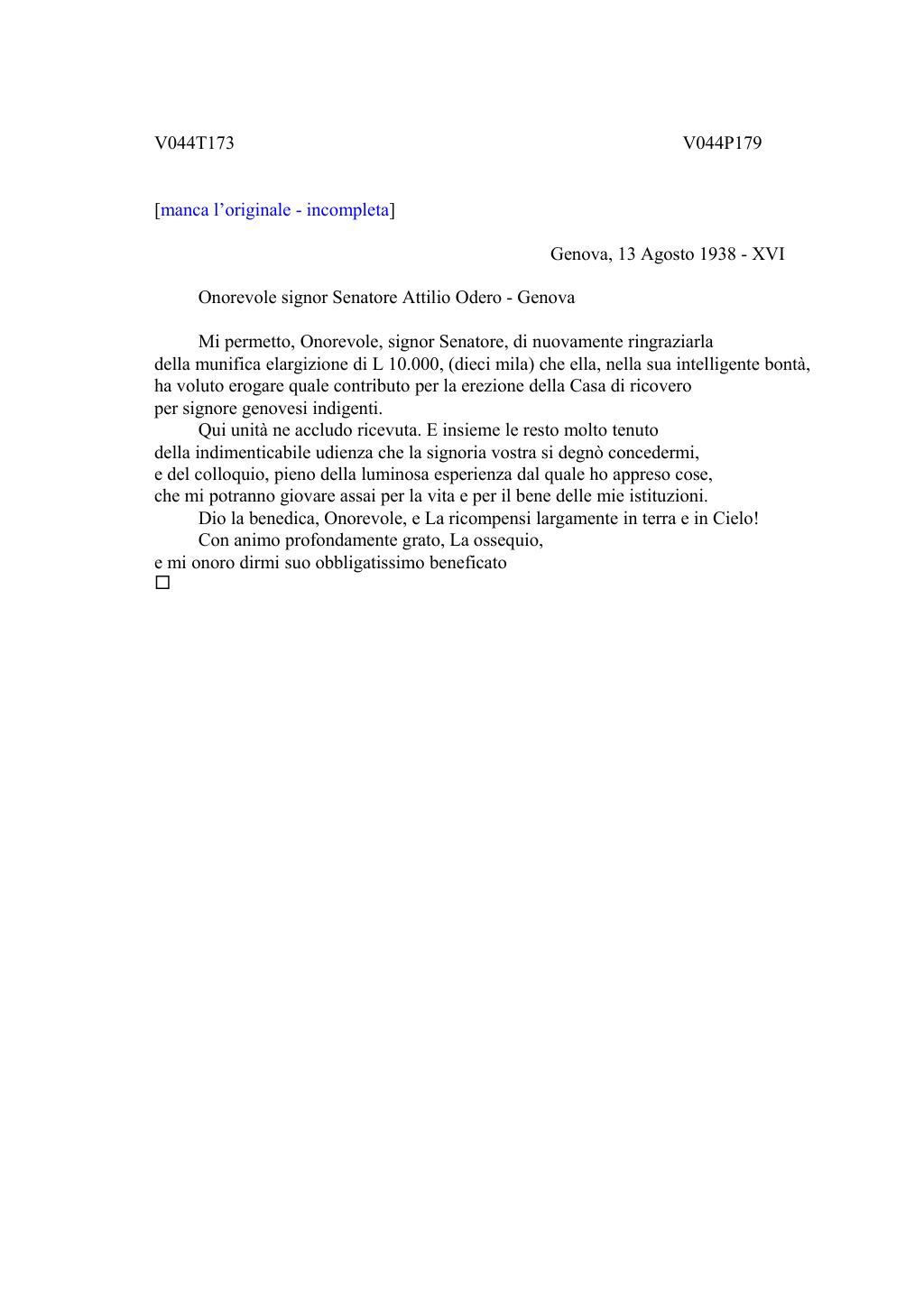 Scritti. Volume 044, pagina 188
