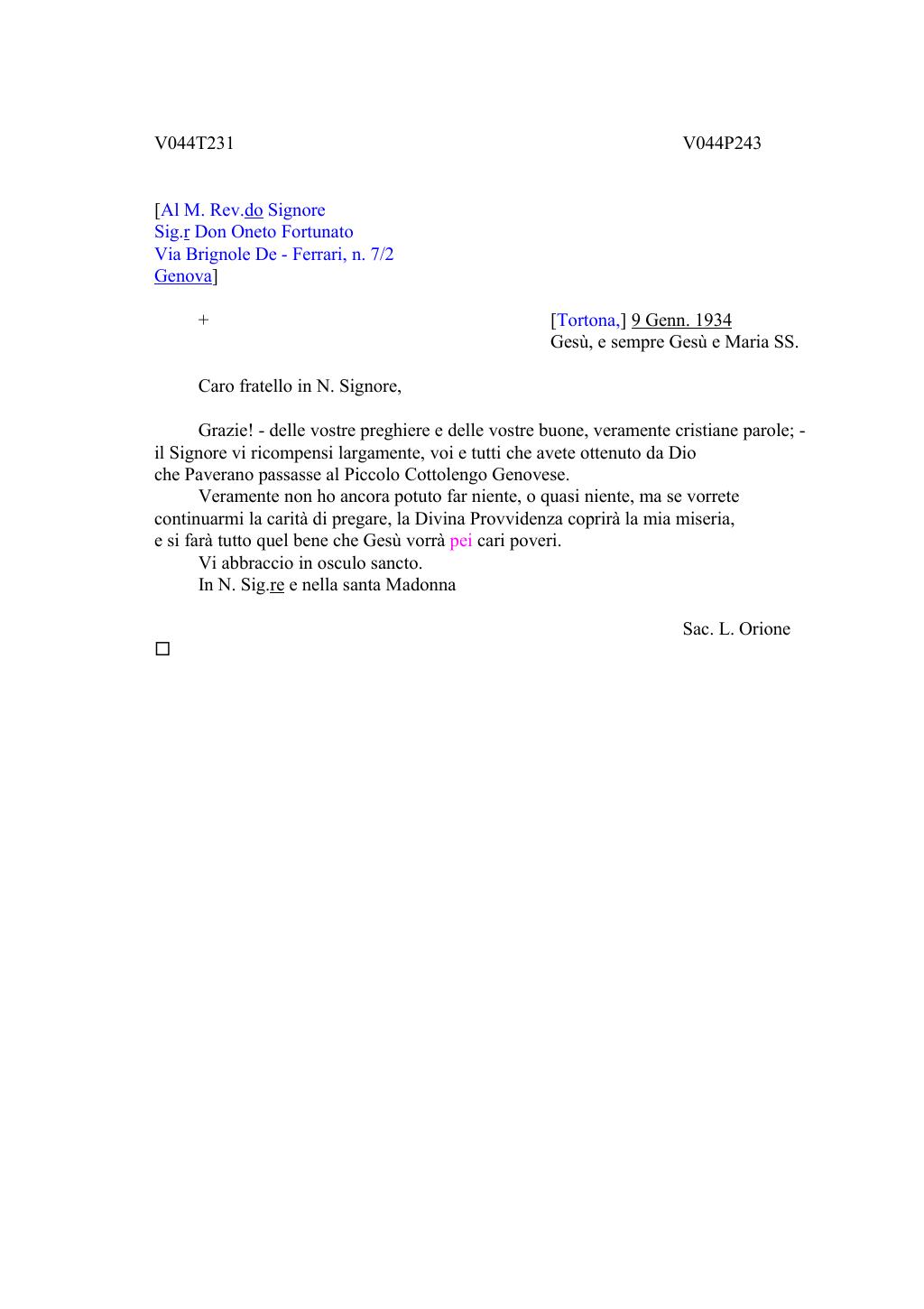 Scritti. Volume 044, pagina 260