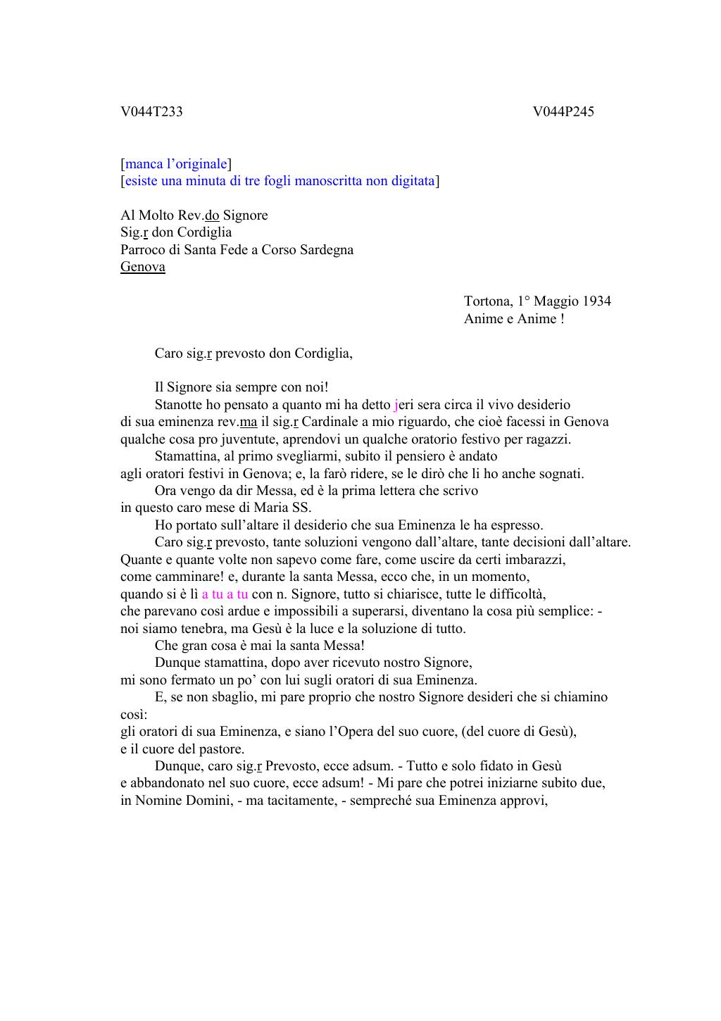 Scritti. Volume 044, pagina 262