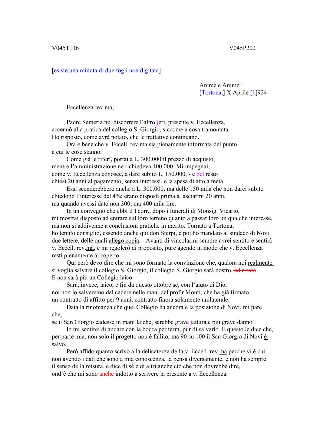 Scritti. Volume 045, pagina 226