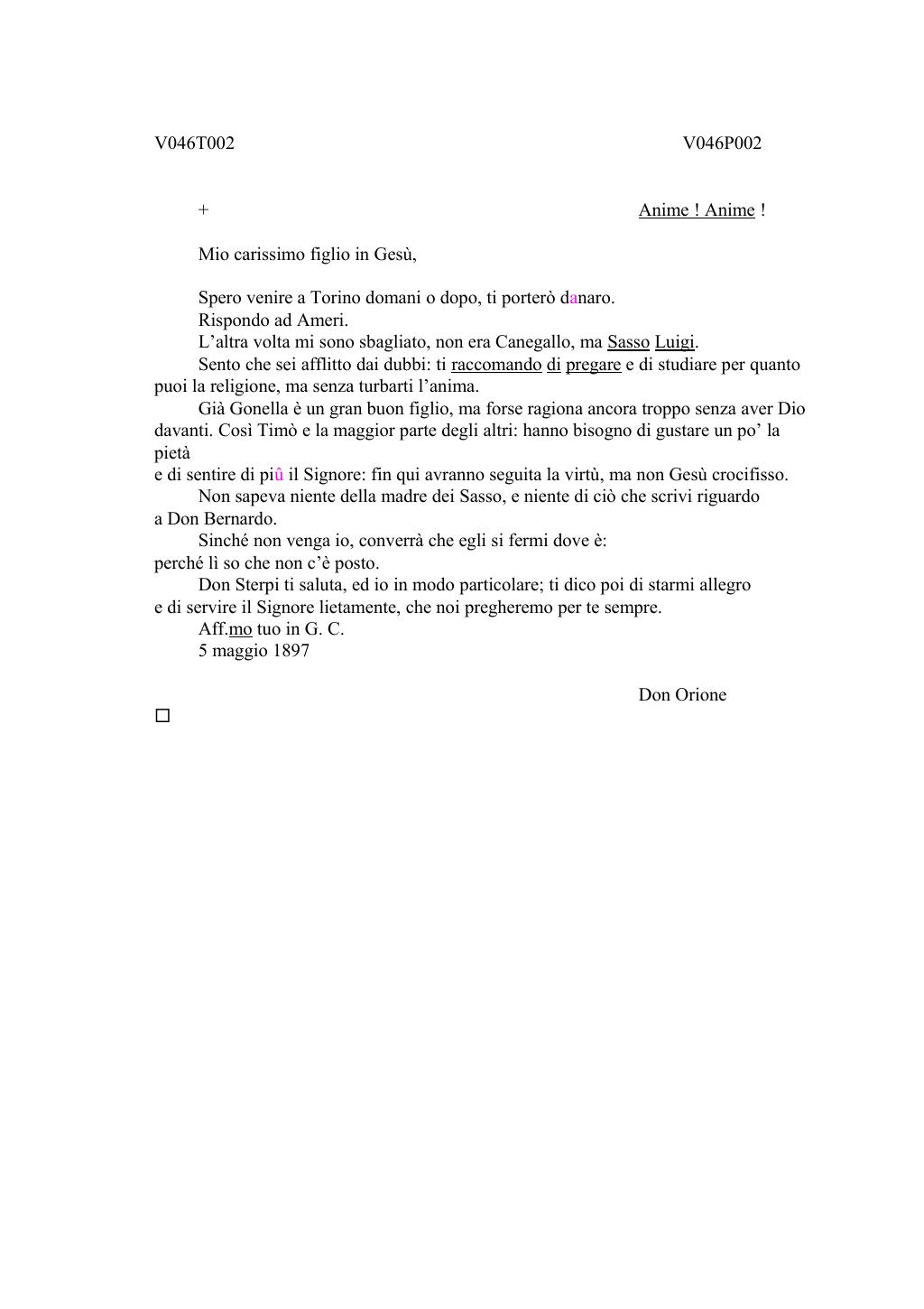 Scritti. Volume 046, pagina 003