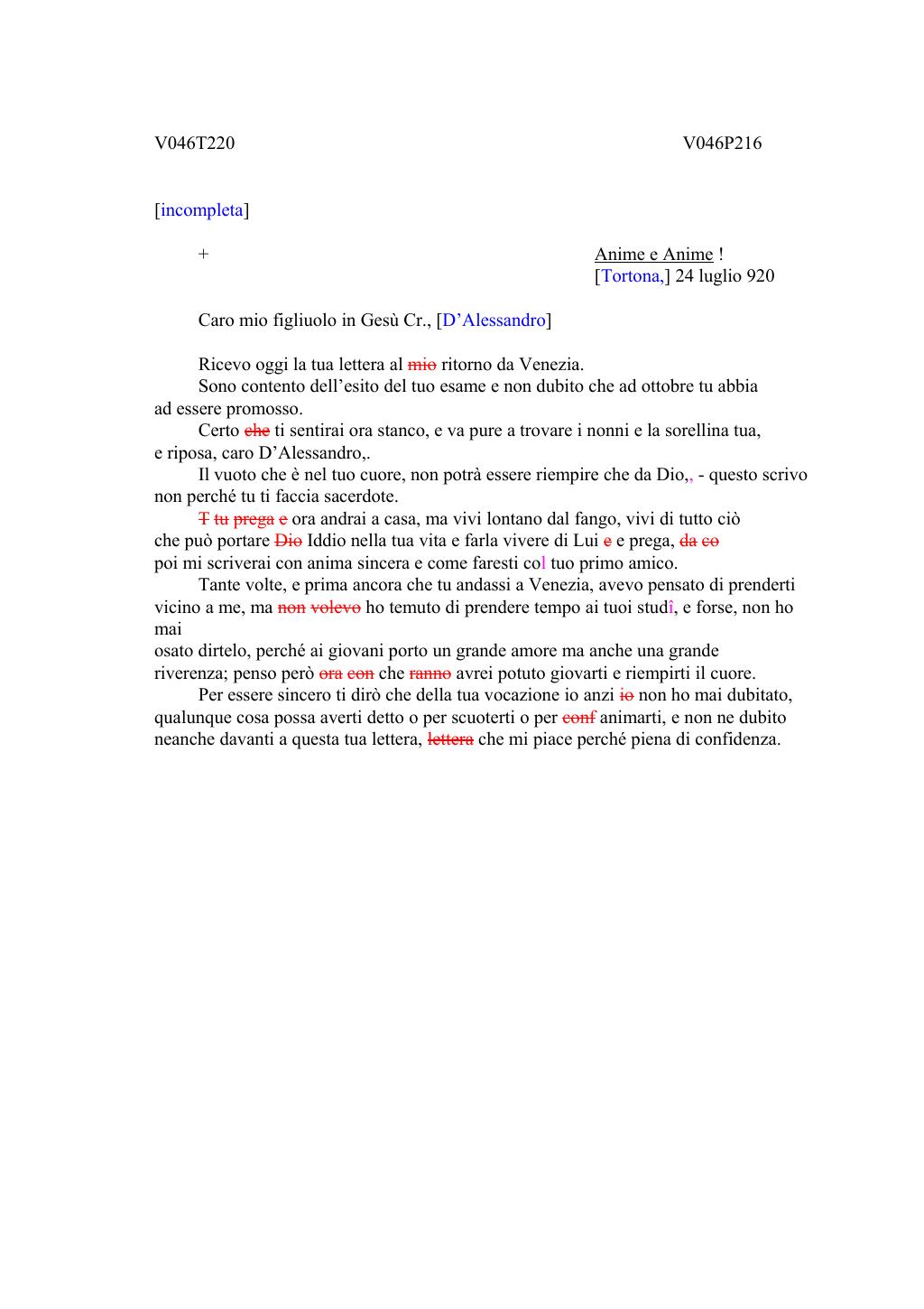 Scritti. Volume 046, pagina 238