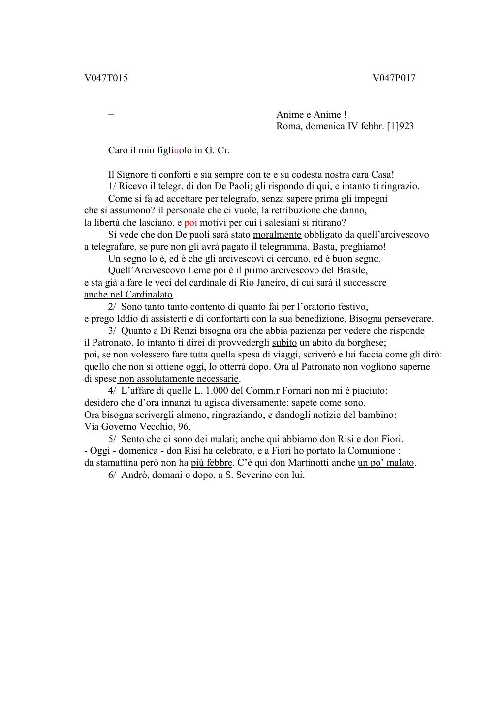 Scritti. Volume 047, pagina 019