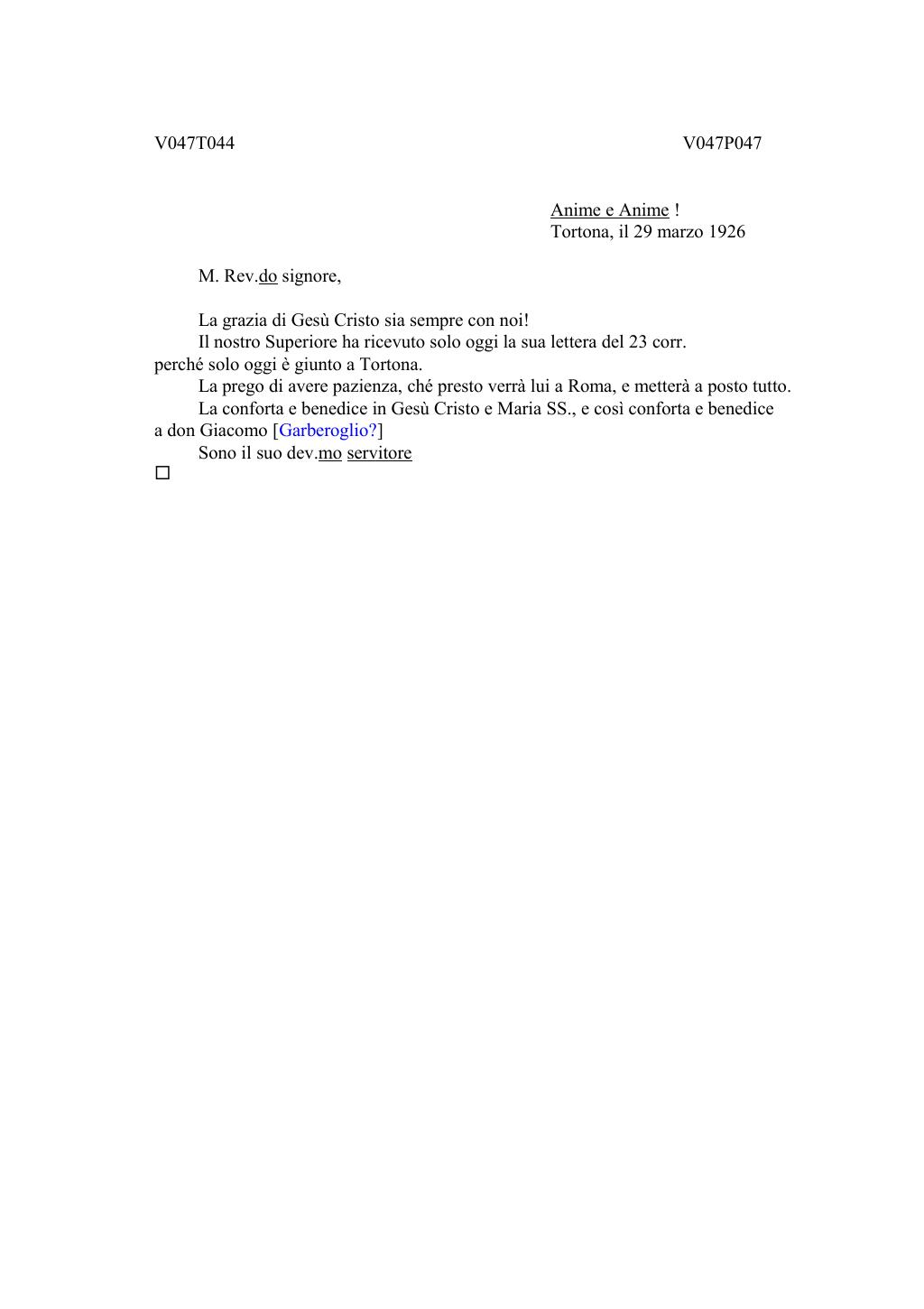 Scritti. Volume 047, pagina 051