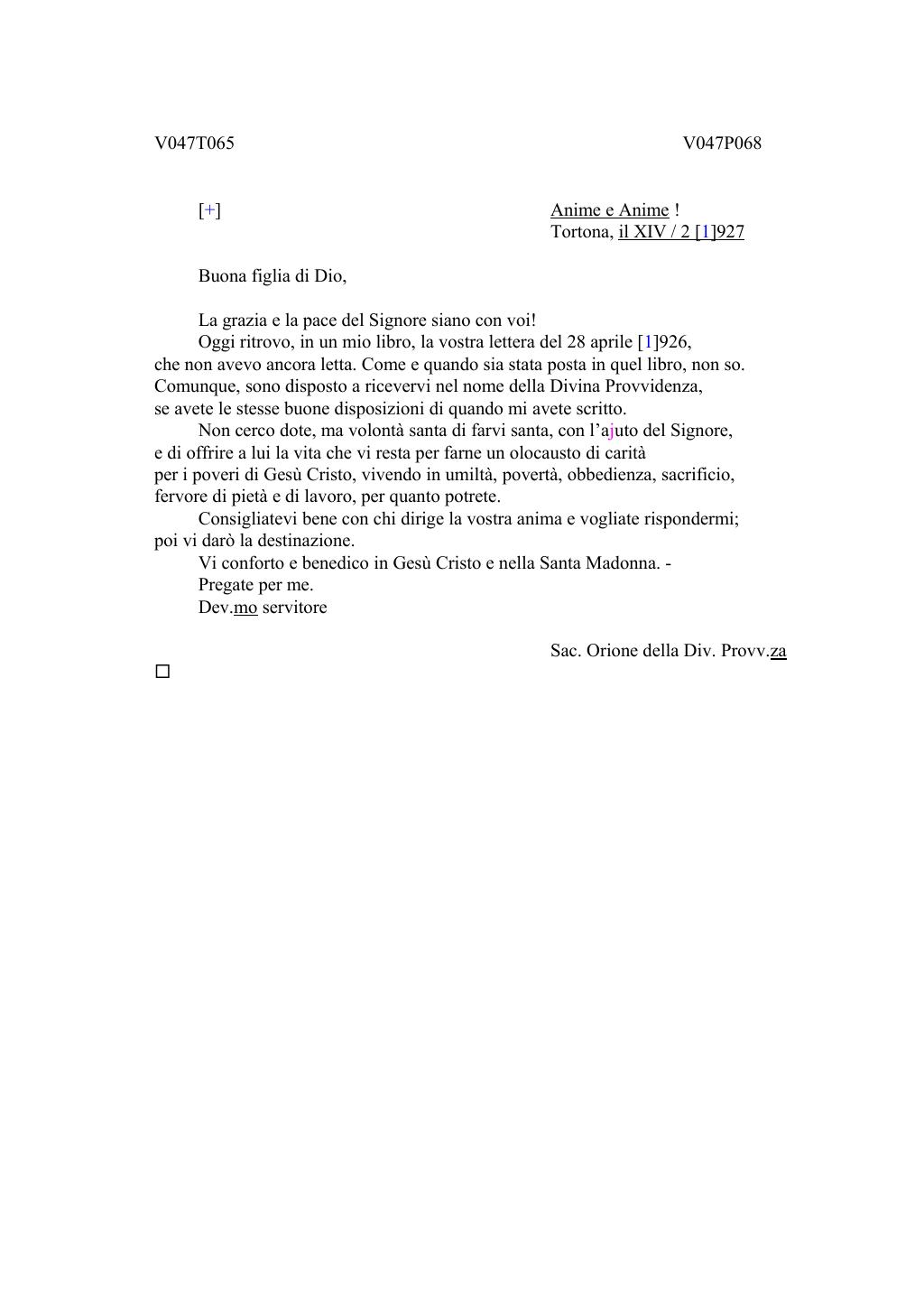 Scritti. Volume 047, pagina 072