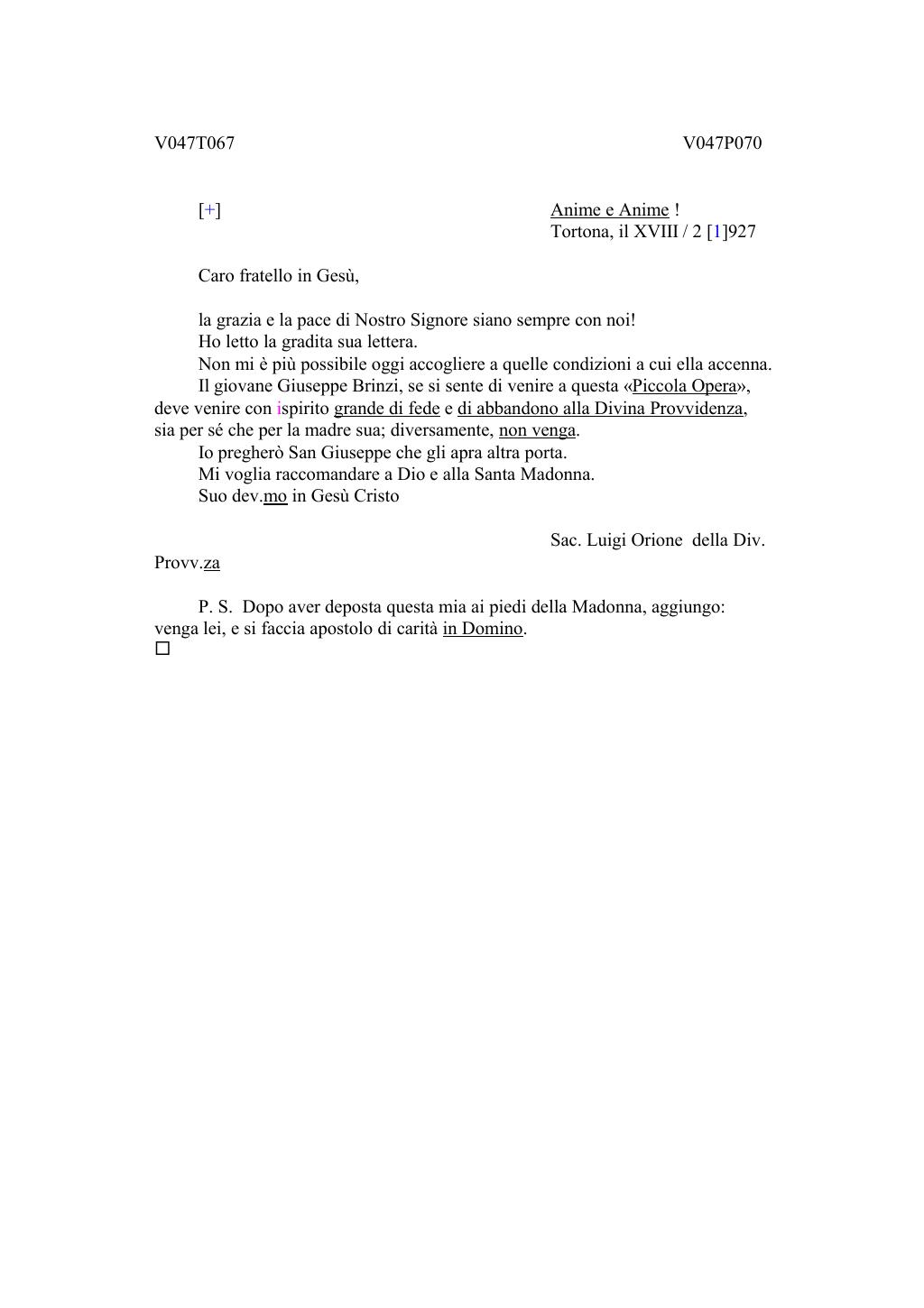 Scritti. Volume 047, pagina 074