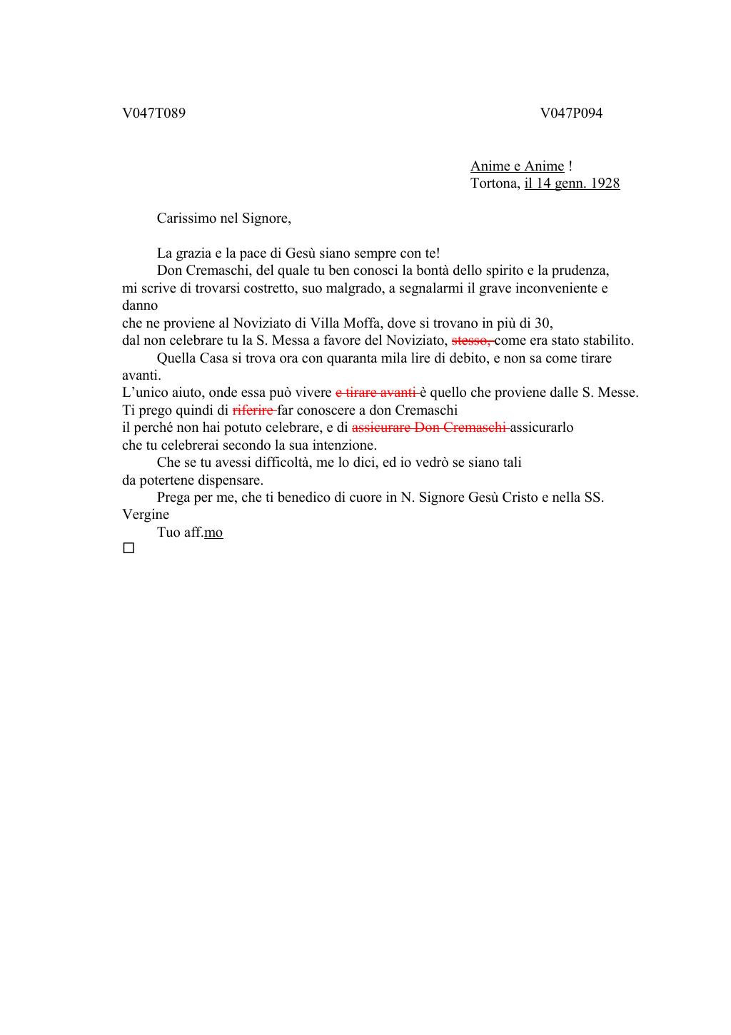 Scritti. Volume 047, pagina 098