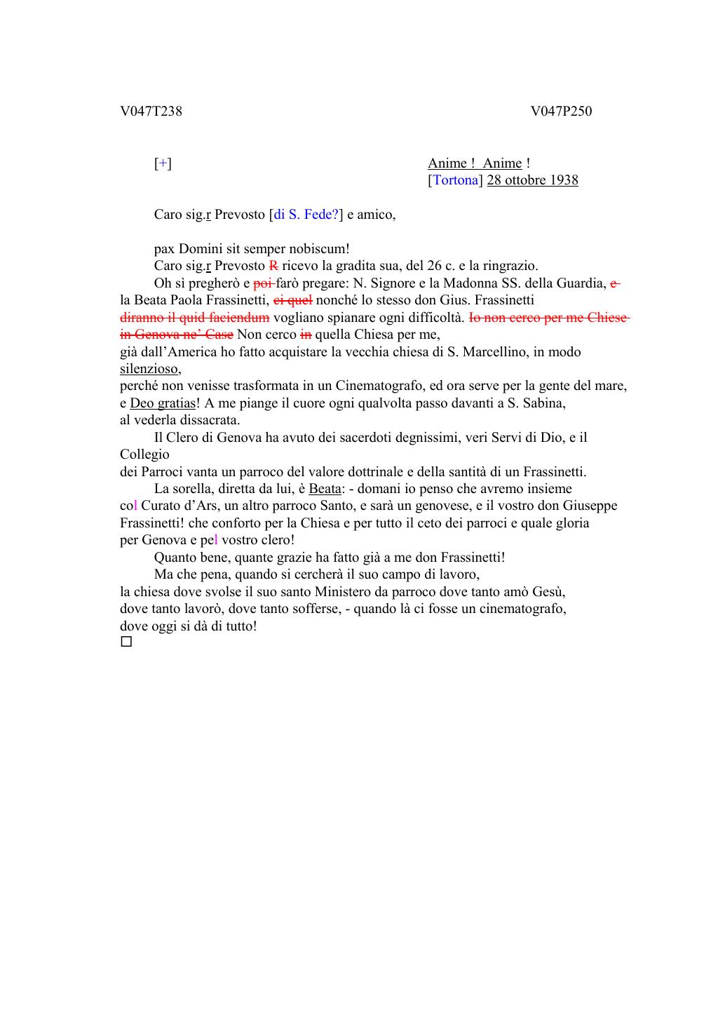 Scritti. Volume 047, pagina 260