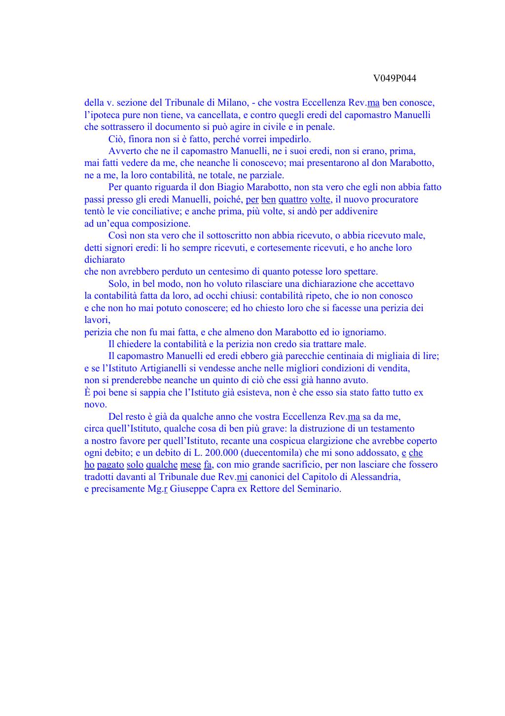 Scritti. Volume 049, pagina 052