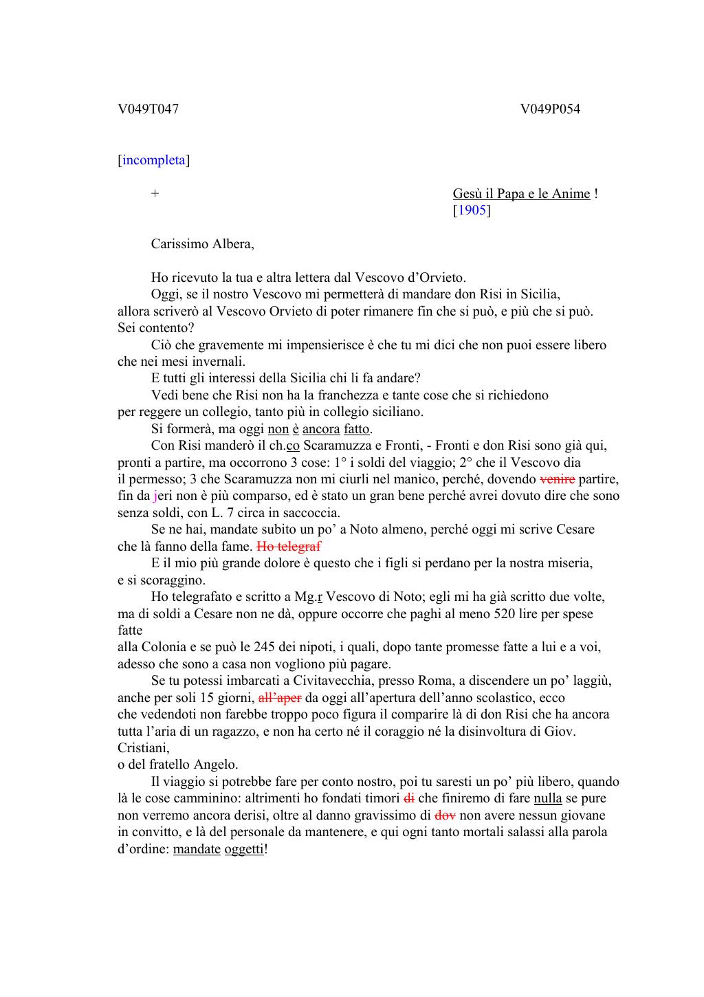 Scritti. Volume 049, pagina 061