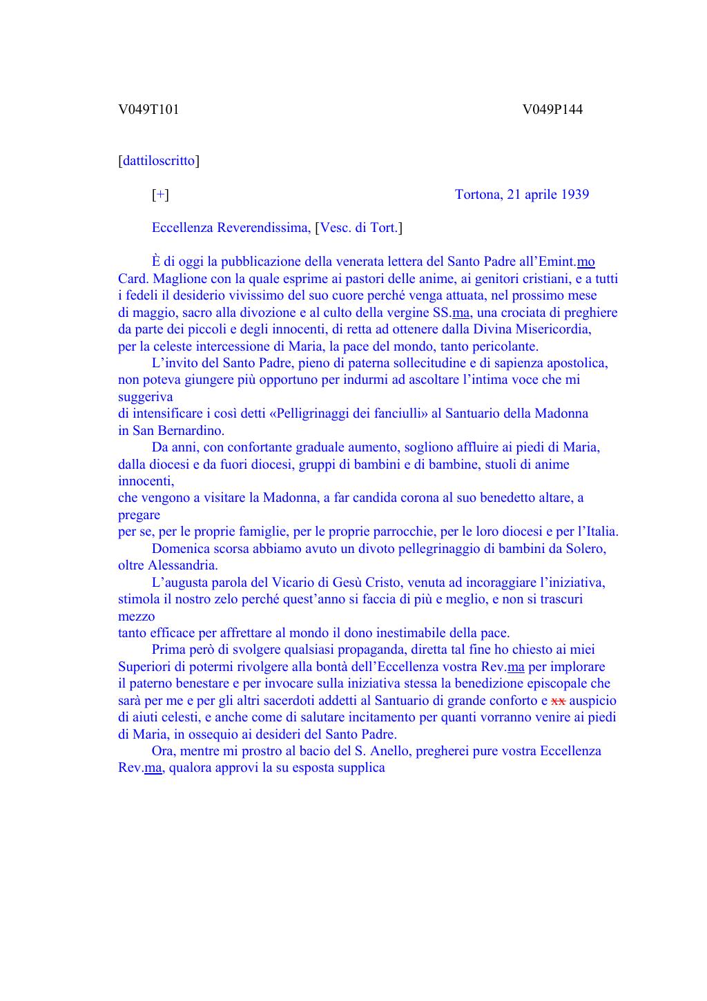 Scritti. Volume 049, pagina 160