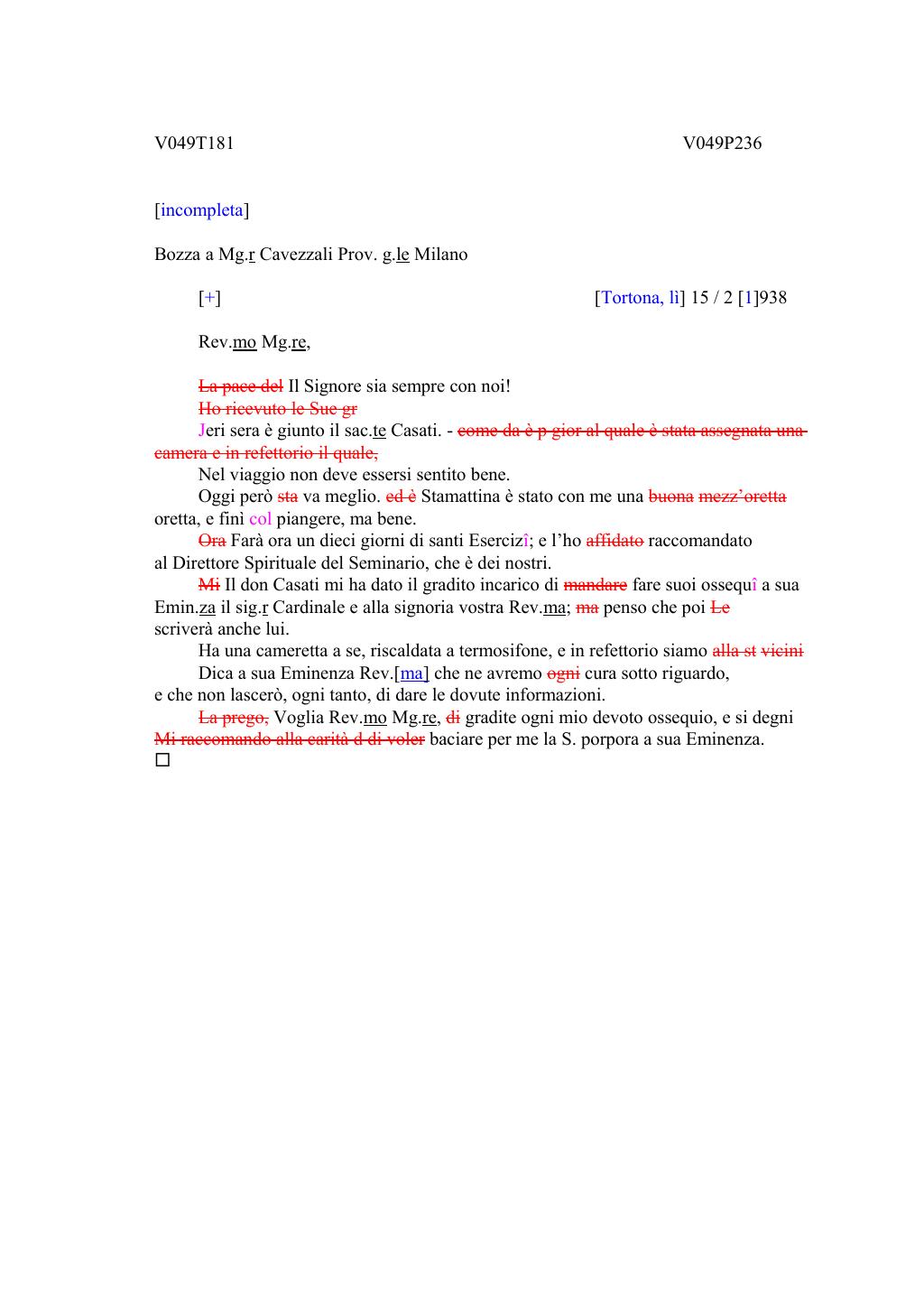 Scritti. Volume 049, pagina 260